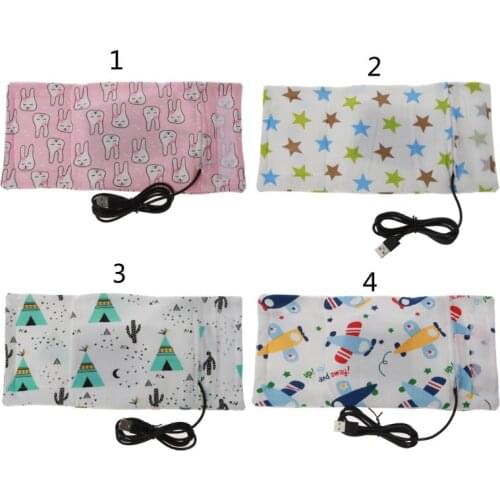USB Milk Water Warmer Travel Stroller Insulated Bag Baby Nursing Bottle Heater Newborn Infant Portable Bottle Feeding Warmers