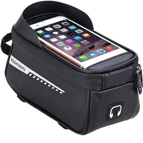 Bike Frame Bag Bicycle Top Tube Pack Waterproof Handlebar Crossbar Bag Holder Cycling Accessories for Mountain Road Bike