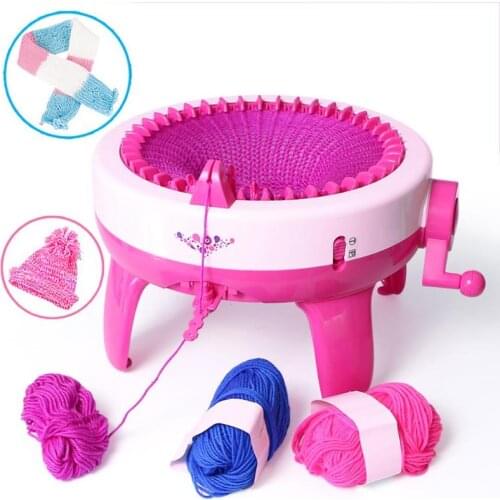 VKTECH 40 Needles Large Size Knitting Loom Children Kids Learning Toy Knitting Tools DIY Scarf Hat Hand Weaving Machine Gifts