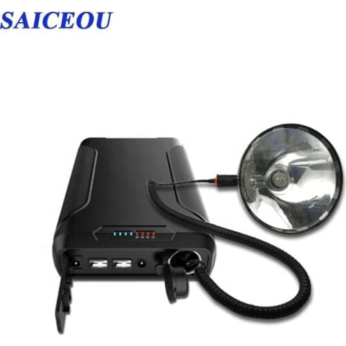 Wholesale large capacity 60000mah quick charger power bank 3.0 portable powerbank 5v 12v 16v 19v 21V for notebook power