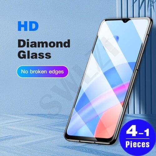 1-4Pcs Tempered glass for Honor X10 Max Play 5 5T Youth 4 4T pro 3 3E 9X lite 9A 9C 9N 9i phone screen protector protective film