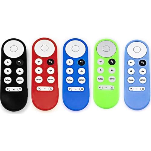 Remote Control Protective Silicone Sleeve Case Cover for Google Chromecast 2020 Shockproof Washable Protection Sleeve
