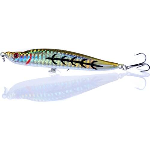 1pcs Sinking Pencil Bait 10cm 17.8g Jerkbait Artificial Plastic Hard Bait Crankbait Bass Fishing Wobblers carp fishing Tackle