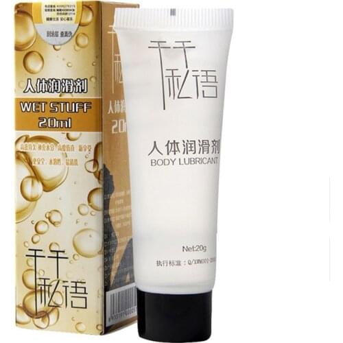 20ml Massage Oil Hot Kiss adult Lubricants vaginal oil Water Soluble Male Female of anal lubricant cream
