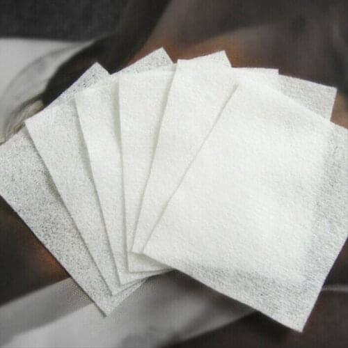 3 Pack Soft Paper Pads Cotton WipesNail Polish Remover Cleaner Bath Manicure Lint-Free Wipes Cotton Napkins Nails Tools