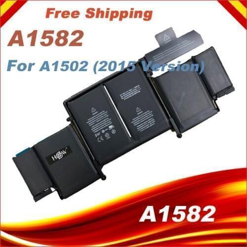 [Special price] 11.42V / 74.9WH New A1582 LAPTOP Battery For Macbook Retina A15 A1582 2015 year With Too Fast Shipping