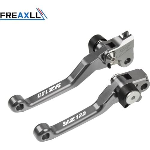 For Yamaha YZ125 2015 2016 2017 2018 Motocross CNC Aluminum Dirt Bike Pit bike Pivot Handle Lever Brake Clutch Levers YZ125
