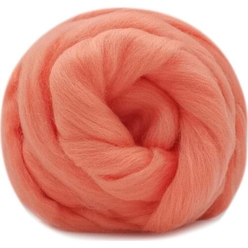10g Felt Wool 19 Microns Superfine Merino Wool Felting Wool Set Wool Merino Roving for Needle and Wet Felting Supplies (23)