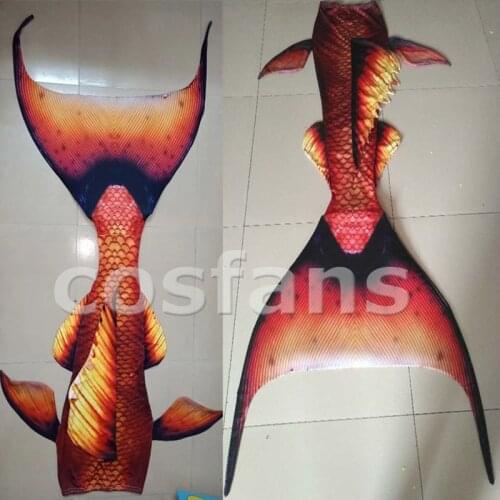 Adult Kids Beautiful Mermaid Tail Girls Swimwear Summer Vacation Mermaid Tail With Monofin Swimming Cospaly Costumes