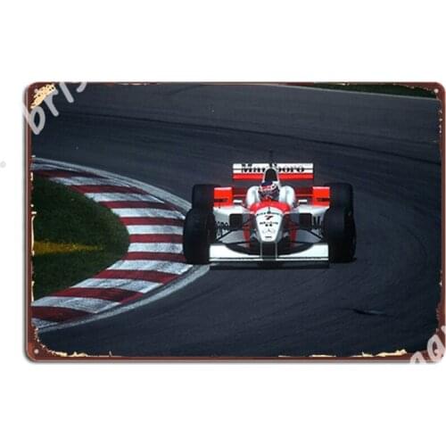 Mika Häkkinen Metal Signs Cinema Customize Garage Decoration Cinema Garage Tin sign Posters