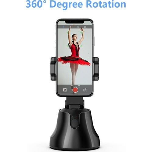 Newest 360° Rotation Auto Face Tracking Object Tracking Camera Phone Holder Portable All-in-one Auto Smart Shooting Selfie Stick