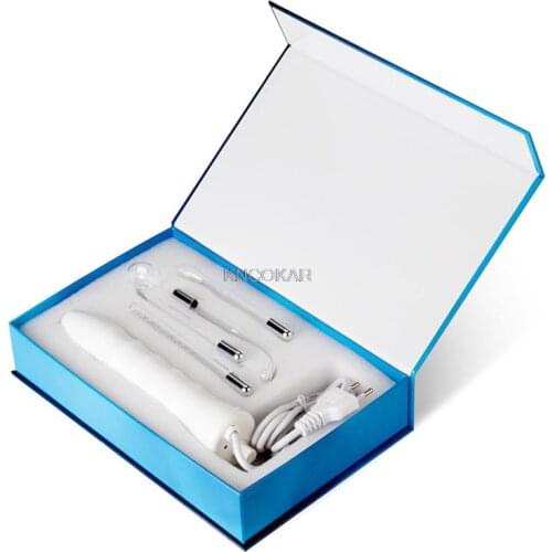 Portable Electrode High Frequency Spot Acne Remover Facial Skin Care Massager For Face Beauty Device Spa Salon Home