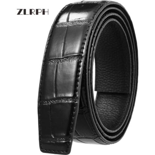 ZLRPH Men Belt Male Genuine Leather Belt Men Strap Belts For Men Automatic Buckle Belt Mens Belts Cummerbunds