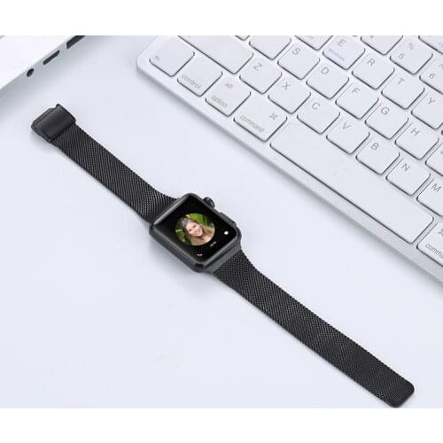Metal Band Thin waist Apple WatchBand 38mm 40mm 42mm 44mm, Stainless Steel Mesh Strap Replacement for iWatch Series 6 5 4 3 2 1