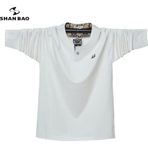 Мужские модные футболки SHAN BAO China At AliExpress