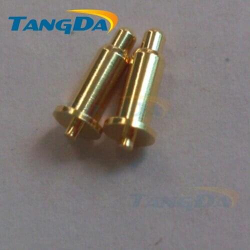Tangda connector pogopin Probe spring needle electronic contact Connectors contact needle power pin 3.8*9.6 mm solder DIP Charge