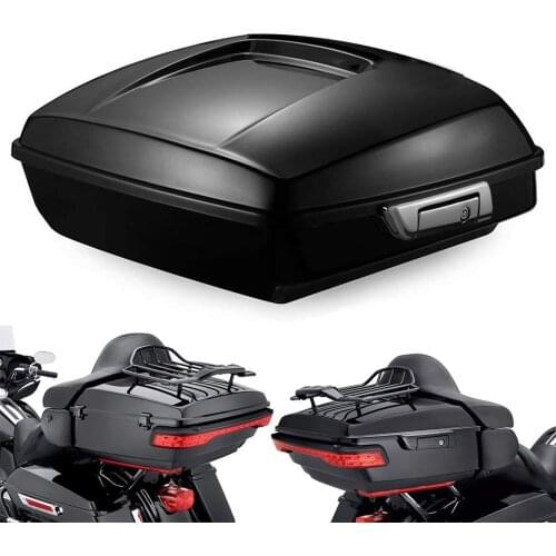 Triclicks 5.5'' Razor Luggage Pack Trunk For Harley Touring Road King Electra Glide 2014-2018