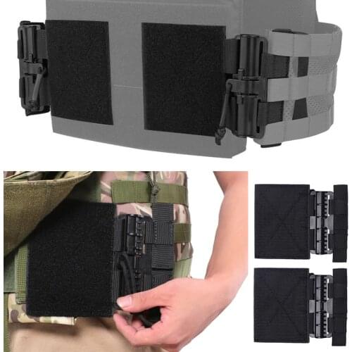 Tactical Hunting Vest Gear MOLLE Attachment Hook and Loop Remove Buckle Quick Release For JPC CPC NCP Plate Carrier Accessories