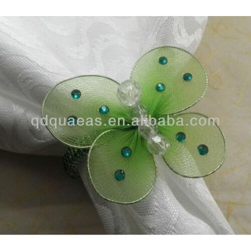 Decoration wedding crystal napkin ring napkin ring and party decoration napkin ring
