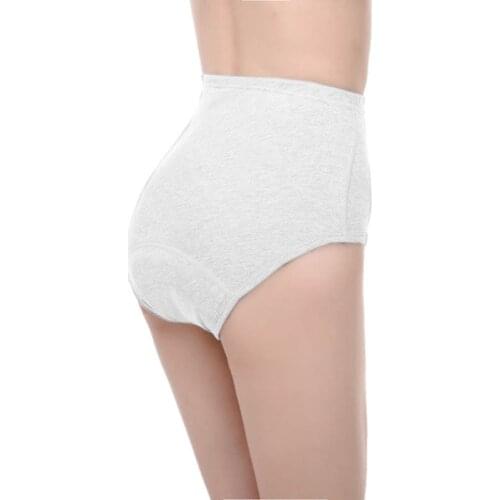 Adult Waterproof Womens panties Can Wash Cloth Cover Urine Does Not Wet reusable diaper Pants Incontinence Diaper Underpants