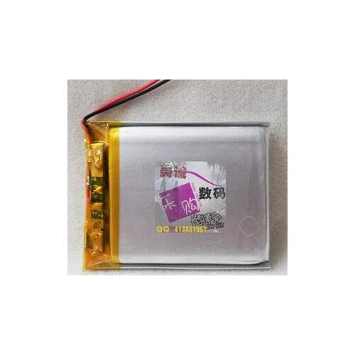 063443850 Ma polymer battery navigation battery MP5 battery [thickness 6 wide, 34 long, 43 mm] Rechargeable Li-ion Cell