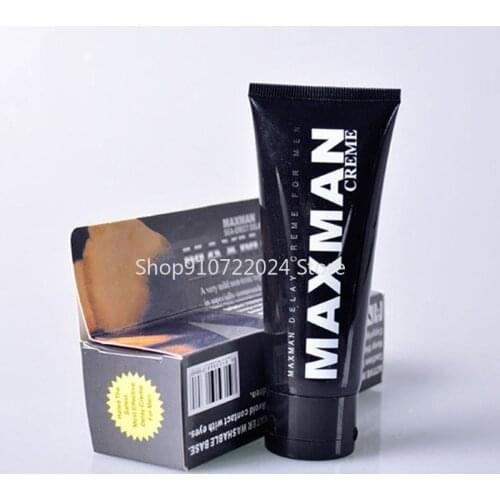 60ml Male Lubricant Men Enlargement Cream Super Sex Product MAXMAN Delay Cream Free Shipping