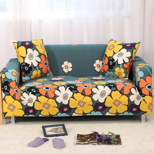 1 Piece Cozy Anti-skid Sofa Cover Tight Wrap Elasticity Sitting Room Chaise Cover Antifouling Washable Furniture Cover 24 Colors