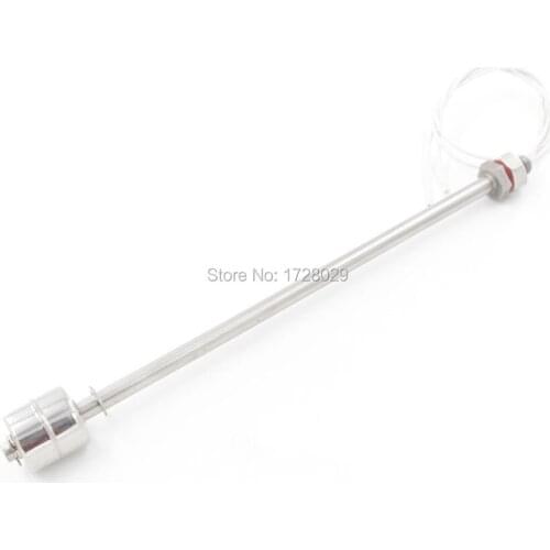260mm Float Switch Stainless Steel Single Ball Horizontal Water Level Sensor