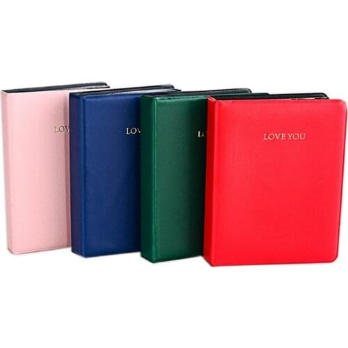 32 Pockets Colorful LOVE You Mini Photo Album Book Picture Case Storage for 5 Inch Photo / Instax Wide Film