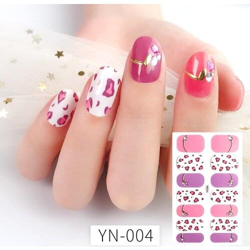 5D Valentines Day Nail Stickers Beauty Flower Effect Self-Adhesive Back Acrylic Nail Art Sticker for Nails Decor Manicure Decal