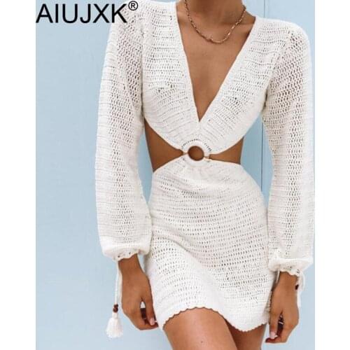 Летние платья с длинным рукавом AIUJXK China At AliExpress