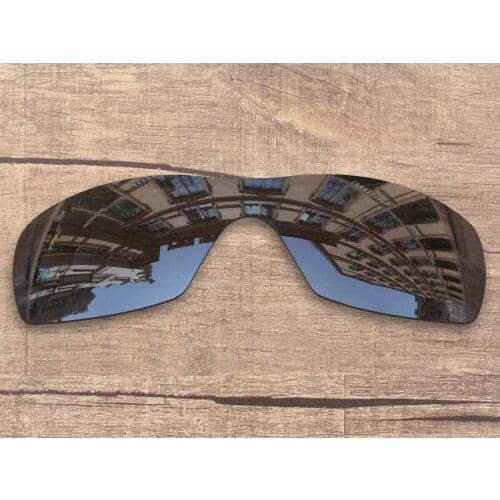 Vonxyz Black Mirror Polarized Replacement Lenses for-Oakley Dart Frame