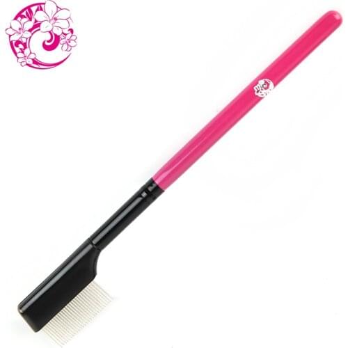 Energy Professional Eyelashes Brushes Lash Comb Brush Hot Pink Cosmetic Tools Make Up Brush NT112