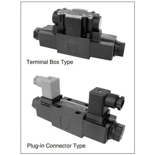 DSG-02-3C6 New type solenoid operated directional valve,Terminal Box Type or plug-in connector type,12Vdc , 24Vdc , 220vAC