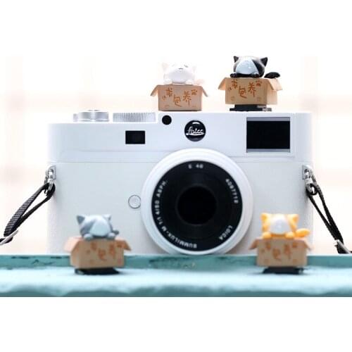 Hot Sale 1pc 3D Cartoon Cat Camera Flashlight Hot Shoe Hotshoe Cover Cute DSLR Hot Shoe Cap For Canon Nikon Fujifilm Samsung
