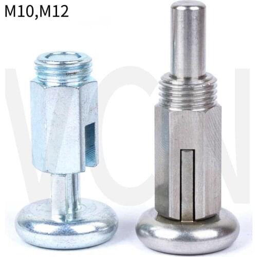 Index Plungers ,Spring Plungers, Fine Thread M10*1,Coarse Thread M12*1.75 Index Bolts Without Nut Pins Screw shipping fast