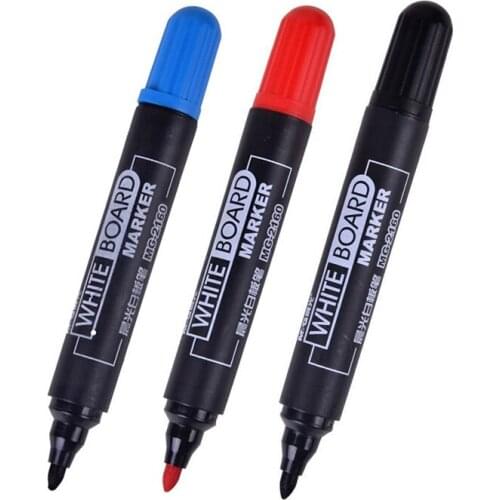 M&G MG2160 whiteboard pen erasable pen red black blue shift Sketchpad non-toxic easy to wipe 2160