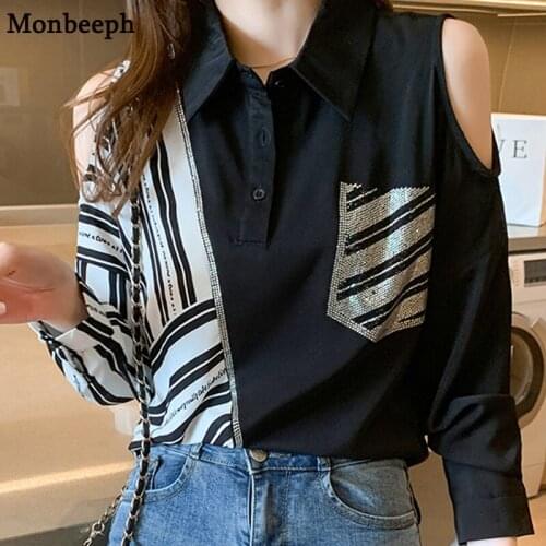 Женские полосатые футболки MONBEEPH China At AliExpress