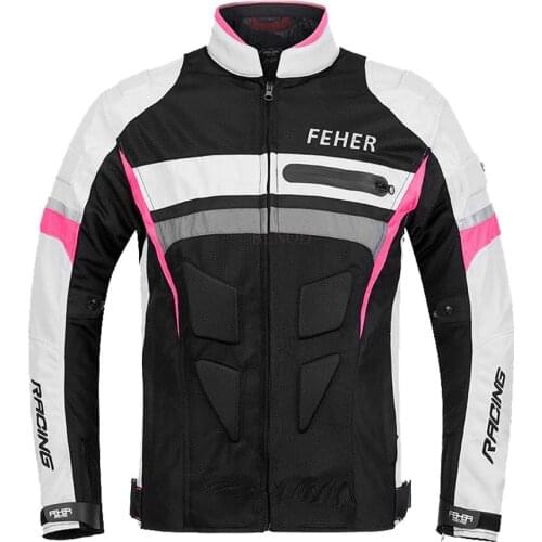 Motorcycle Jacket Man Woman Reflective Motocross Jacket Breathable Moto Chaqueta Cycling Equipment Protection four seasons