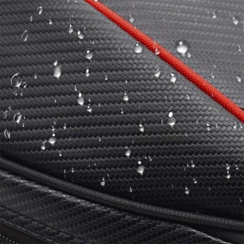 Motorcycle Seat Bag/Tail Bag Multifunctional PU Leather Waterproof Luggage Bag