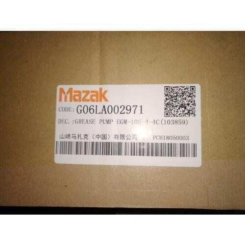 New and original grease pump EGM-10S-4-4C G06LA002971