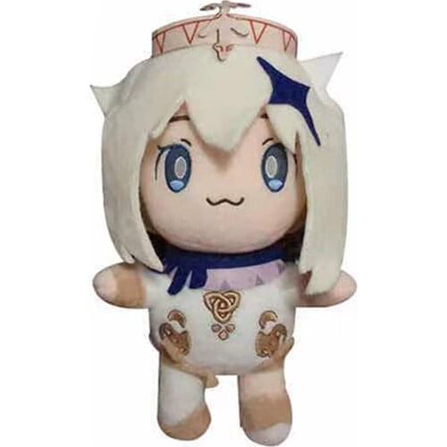 Anime Game Plushies Genshin Impact Paimon Cute Soft Plush Doll Stuffed Toy Cosplay Pillow Props Dolls Birthday Gifts 25cm