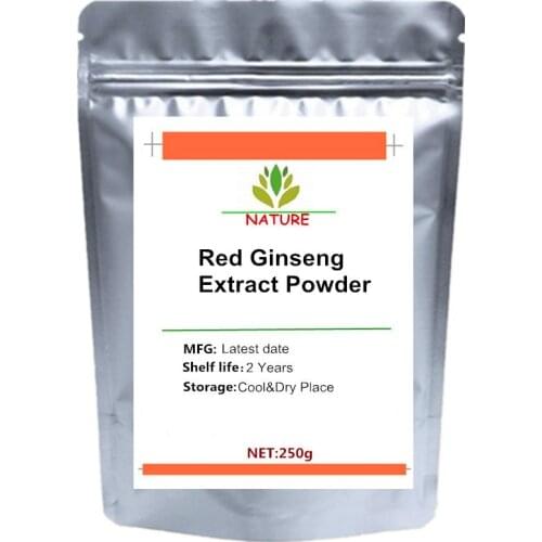 Pure Red Korean Panax Ginseng Root Powder, Improve Human Immunity Health