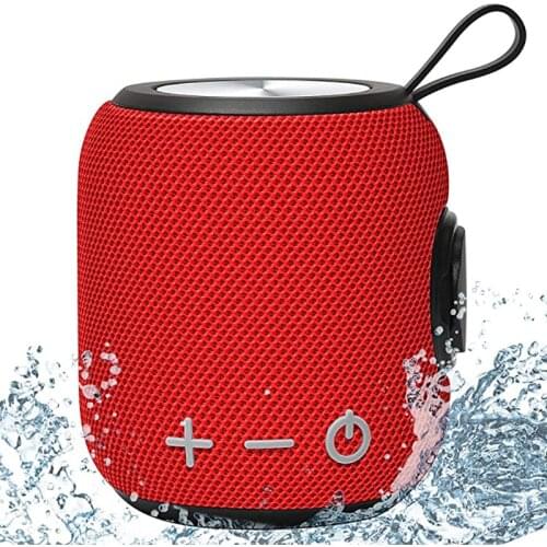 Portable Bluetooth Speaker Bluetooth 5.0 Dual Pairing Loud Wireless Mini Speaker 360 HD Surround Sound Rich Stereo Bass Outdoor