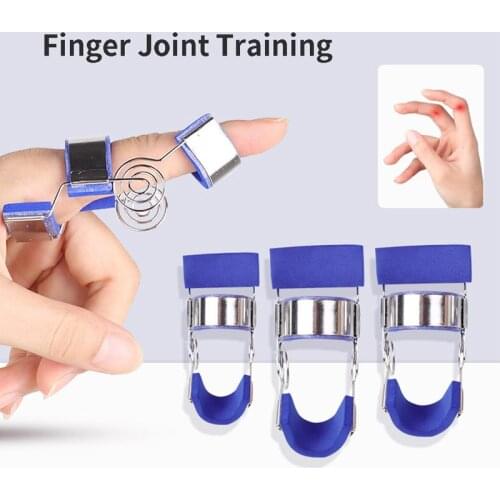 Portable Finger Joint Actuator Support Training Splint Orthosis Knuckle Exercise