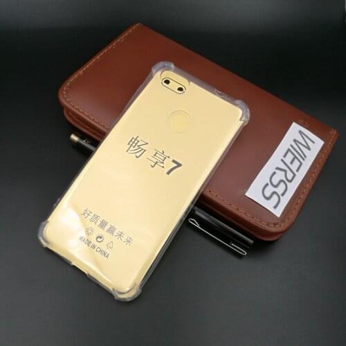 Anti-knock Phone Case for Huawei P9 lite mini Huawei Y6 Pro 2017 SLA-L02 SLA-L01 SLA-L22 SLA-L03 5" Transparent Back cover Case