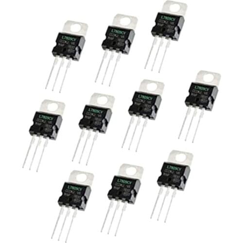 Voltage Regulator - 10PCS New L7809CV L7809 LM7809 ST TO-220 Voltage Regulator IC 9V 1.5A