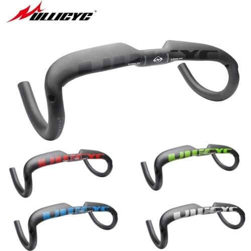ULLICYC full carbon fiber road bike handlebar carbon fiber carbon handlebar bend the carbon fiber bicycle 400/420/440 WB240