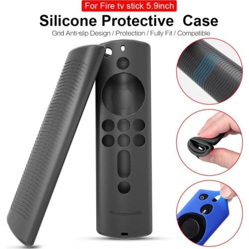 5.9 inch remote control Shell Cases Remote Silicone Case Protective Cover For Amazon Fire TV Stick 4K TV Stick Skin