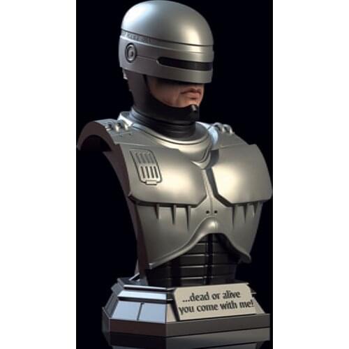 1/10 modern man bust Resin figure Model kits Miniature gk Unassembly Unpainted